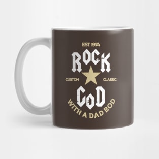 Rock God with a Dad Bod Mug